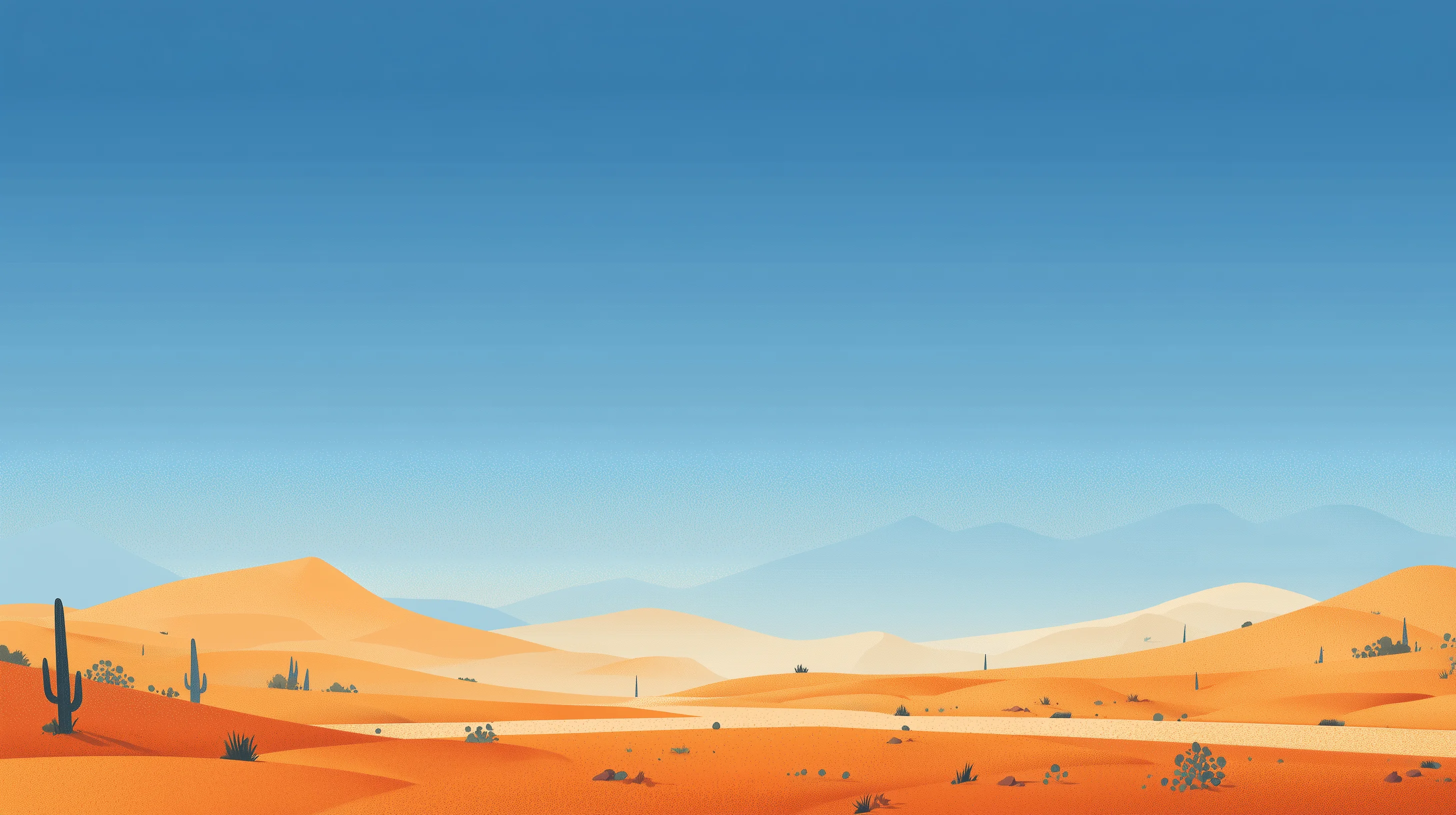 Desert Landscape Background